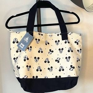 Disney Store Mickey Mouse Cotton Canvas Tote Bag